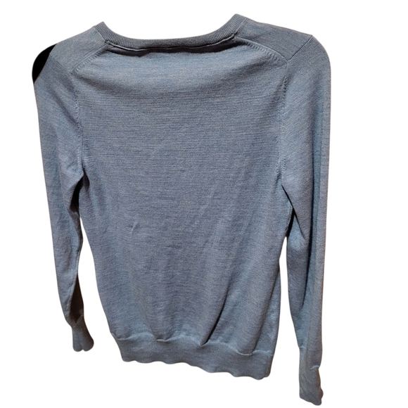 Banana Republic Women's Light Blue Merino Wool Blend Cardigan Size XS - Picture 2 of 5
